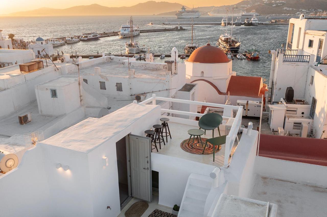 Secret Khora Apartment Mykonos Town ภายนอก รูปภาพ